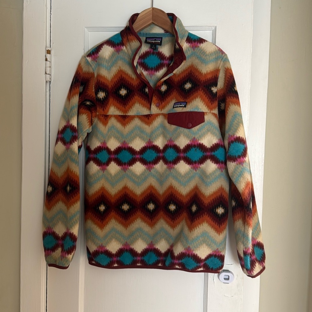 Patagonia Synchilla Snap-T Medium Fleece Pullover - pattern out of stock